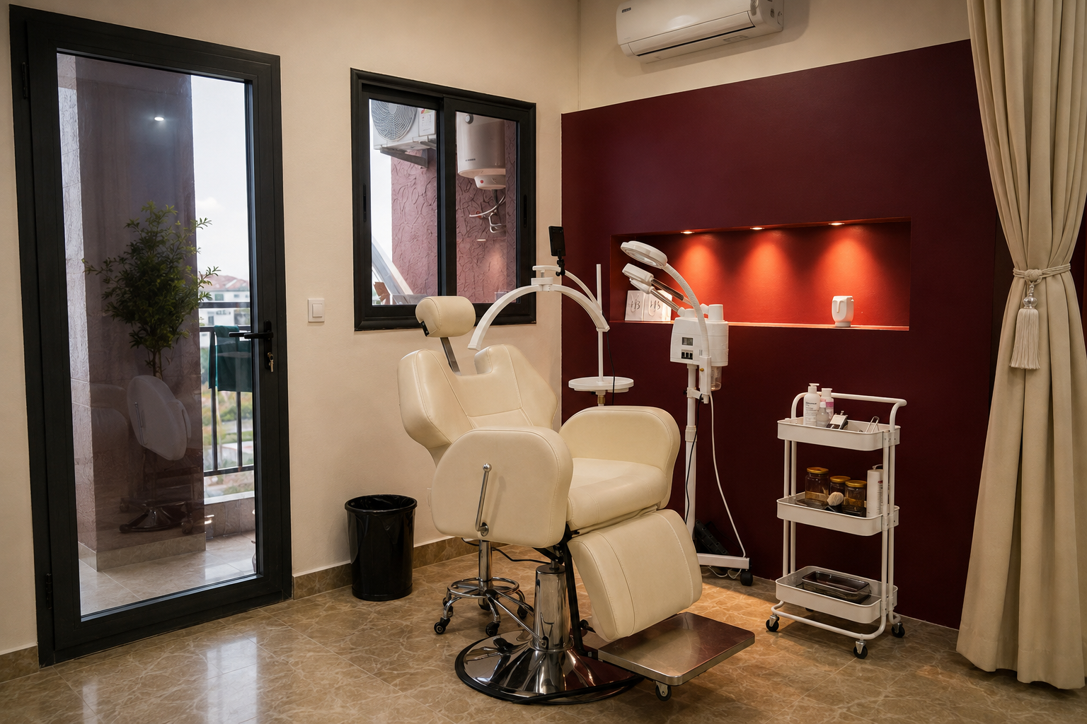 Cabine de soins esthétiques Hairly Beauty à Abidjan